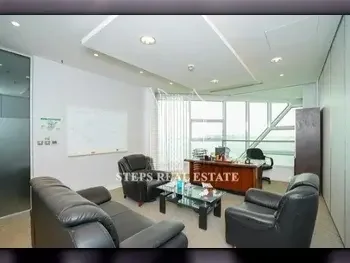 Commercial Offices - Semi Furnished  - Doha  - West Bay