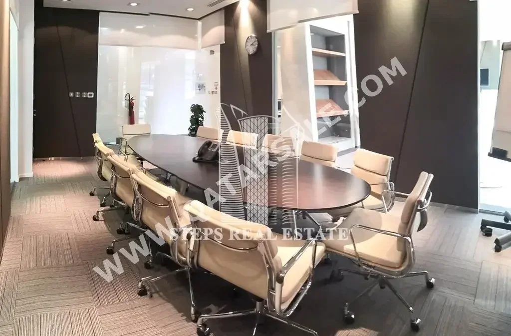 Commercial Offices - Fully Furnished  - Doha  - Umm Ghuwailina