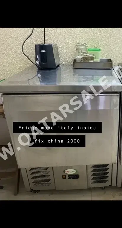 French Door Refrigerator  - Gray