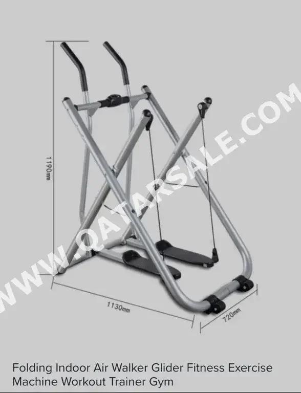 Gym Equipment Machines - Seated Leg Press  - Brown
