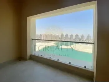 1 غرف نوم  شقة  للبيع  في الدوحة -  اللؤلؤة  غير مفروشة