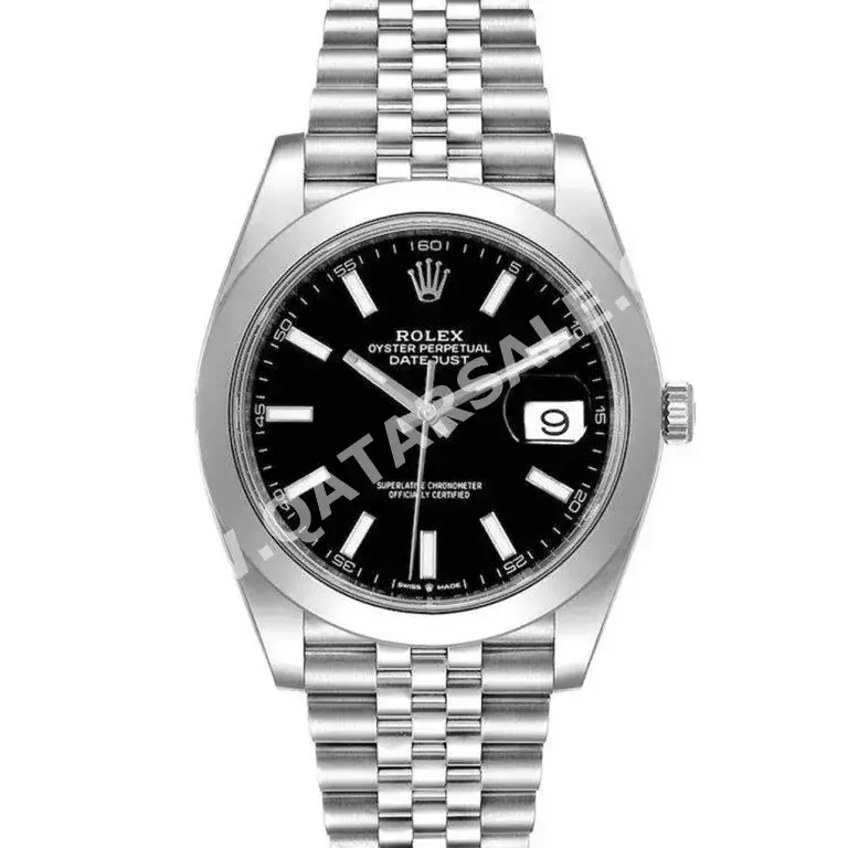 Watches - Rolex  - Quartz Watch  - Black  - Men Watches