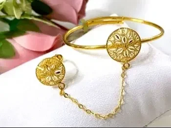 Gold Bracelet  Turkey  Woman  By Item ( Designers )  Yellow Gold  21k