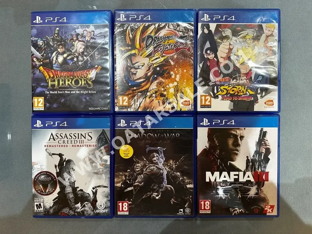 - PlayStation 4  Video Games CDs