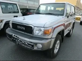 Toyota  Land Cruiser  Hard Top  2021  Manual  0 Km  6 Cylinder  Four Wheel Drive (4WD)  SUV  Silver  With Warranty