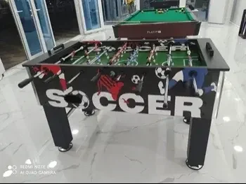 Black and Green  Foosball Table