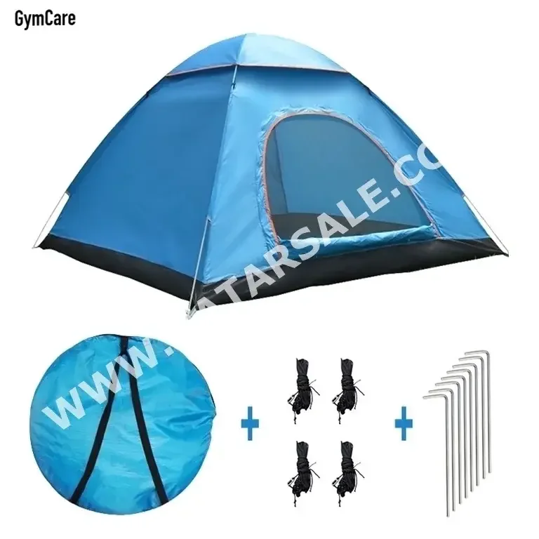 Camping Tent 4 Person  Blue  Turkey  Autumn/Winter  2  Waterproof