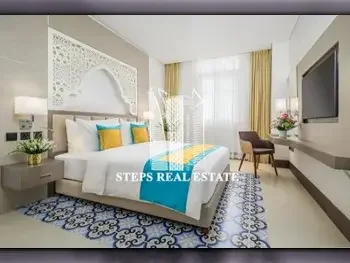 1 Bedrooms  Apartment  For Rent  in Doha -  Al Jasra  Fully Furnished