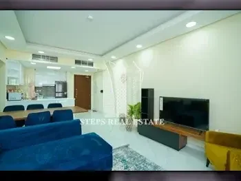3 Bedrooms  Apartment  For Rent  in Lusail -  Al Erkyah  Fully Furnished
