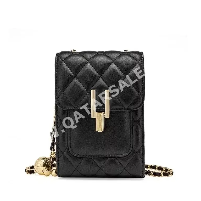 Bags  - Black  - Genuine Leather  - For Women