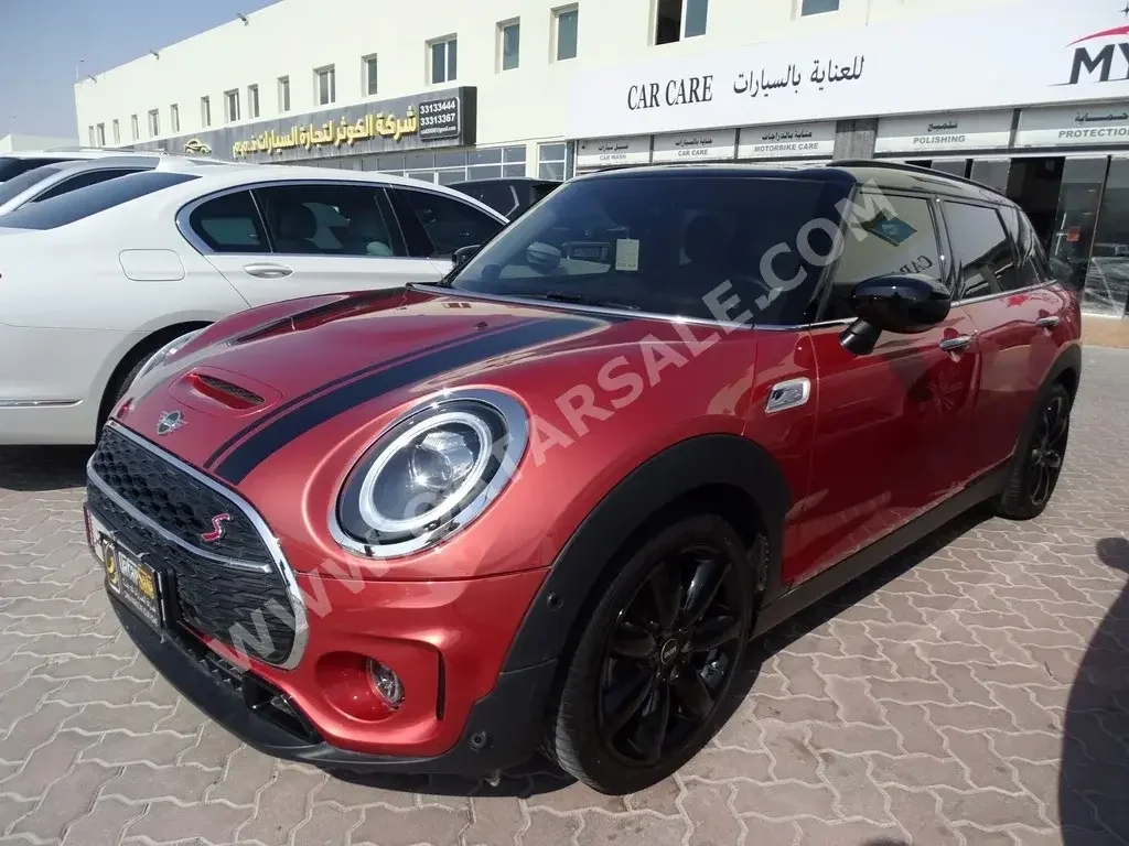 Mini  Cooper  Clubman S  2020  Automatic  3,000 Km  4 Cylinder  Front Wheel Drive (FWD)  Hatchback  Red  With Warranty