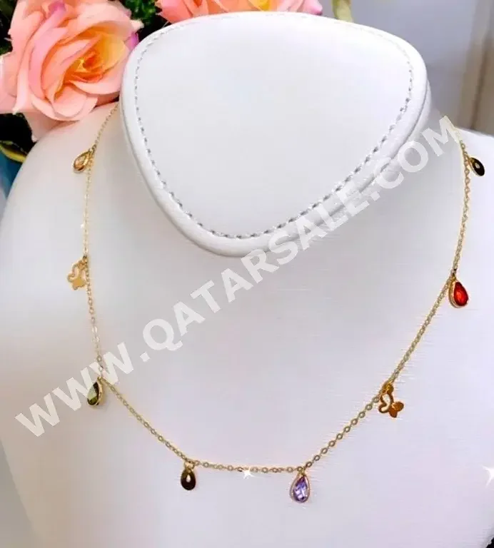Gold Necklace  Italy  Woman  By Item ( Designers )  Yellow Gold  18k