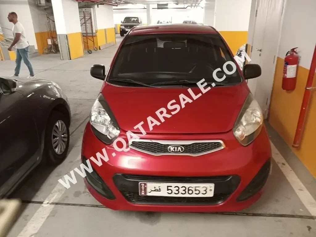 Kia  Picanto  Hatchback  Red  2013