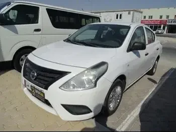 Nissan  Sunny  2018  Automatic  217,000 Km  4 Cylinder  Front Wheel Drive (FWD)  Sedan  White  With Warranty