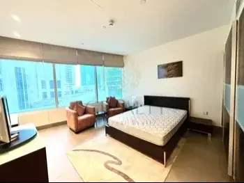 3 غرف نوم  شقة  للايجار  في الدوحة -  الخليج الغربي  مفروشة بالكامل