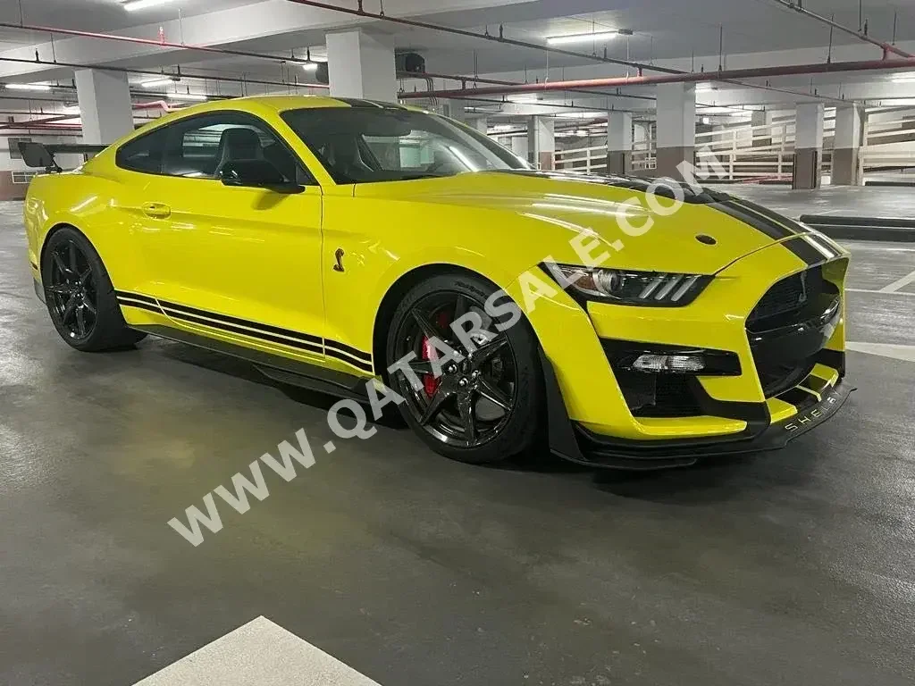 Ford  Mustang  Shelby GT500  2021  Automatic  5,000 Km  8 Cylinder  Rear Wheel Drive (RWD)  Coupe / Sport  Yellow  With Warranty