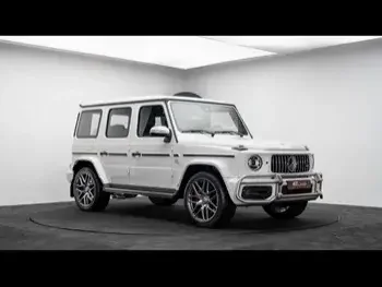 Mercedes-Benz  G-Class  63 AMG  2020  Automatic  9,928 Km  8 Cylinder  Four Wheel Drive (4WD)  SUV  White  With Warranty
