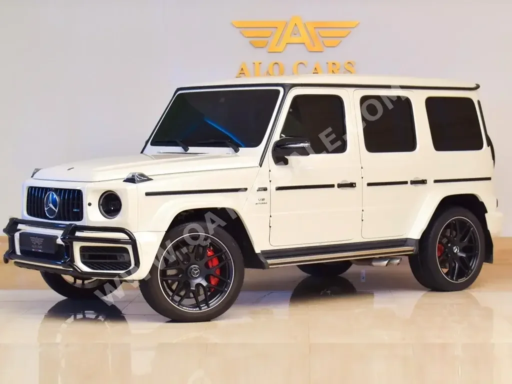 Mercedes-Benz  G-Class  63 Night Pack  2020  Automatic  49,900 Km  8 Cylinder  Four Wheel Drive (4WD)  SUV  White  With Warranty