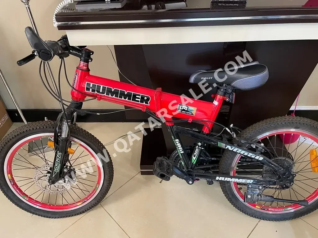 Mountain Bicycle  - HUMMER  - Large (19-20 inch)  - Red