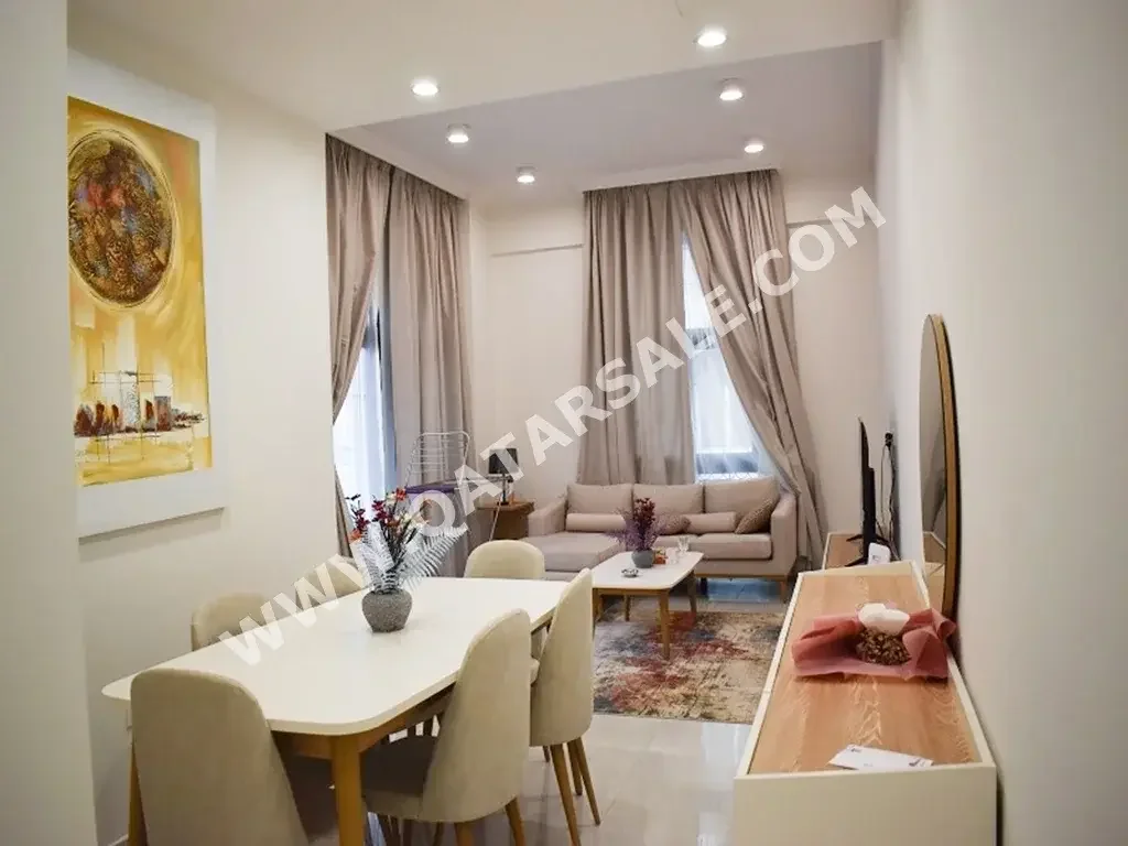 1 Bedrooms  Apartment  For Rent  in Lusail -  Commercial Boulevard  Fully Furnished