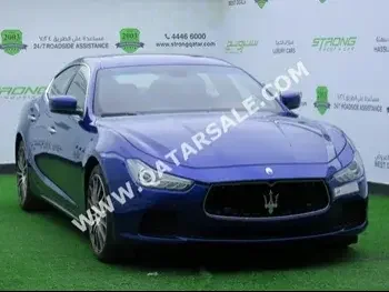 Maserati  Ghibli  SQ4  2016  Automatic  75,000 Km  6 Cylinder  Rear Wheel Drive (RWD)  Sedan  Blue