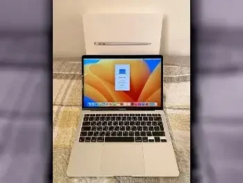 Laptops Apple  - MacBook Air  - Silver  - MacOS  - Apple  - M1  -Memory (Ram): 8 GB
