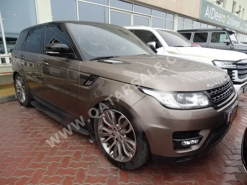 Land Rover  Range Rover  Sport  2016  Automatic  91,000 Km  8 Cylinder  Four Wheel Drive (4WD)  SUV  Brown  With Warranty