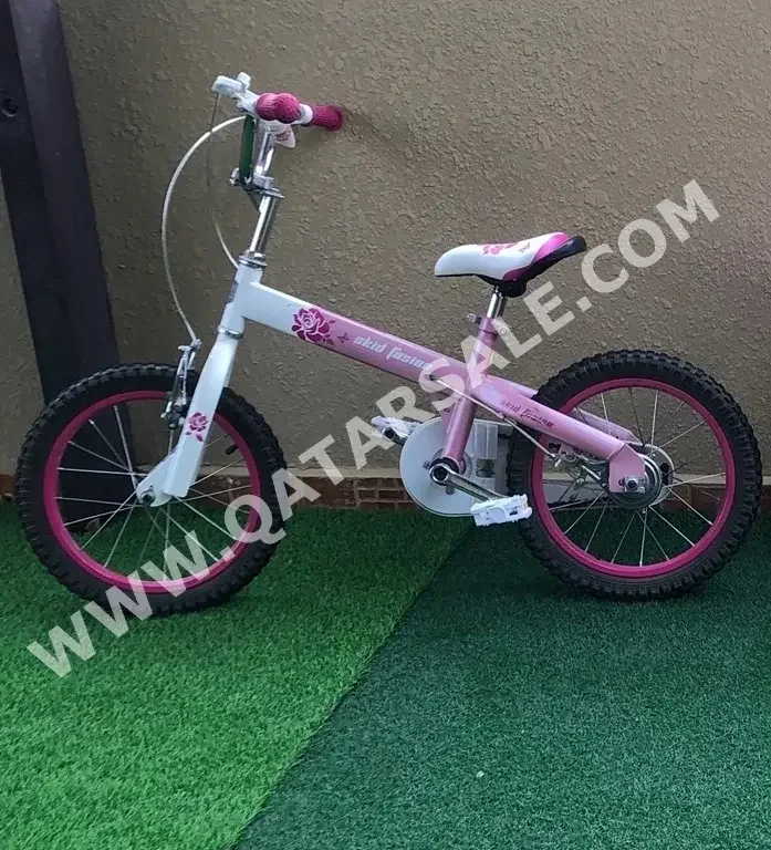 دراجة اطفال  - فور أُول  - صغير (15-17 بوصة)  - زهري