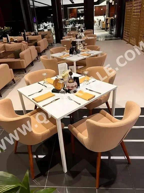 Dining Table with Chairs  - Beige