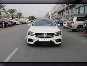 Mercedes-Benz  S-Class  560  2018  Automatic  39,000 Km  8 Cylinder  Rear Wheel Drive (RWD)  Sedan  White  With Warranty