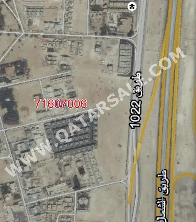 اراضي للبيع في أم صلال  - أم العمد  -المساحة 682 متر مربع