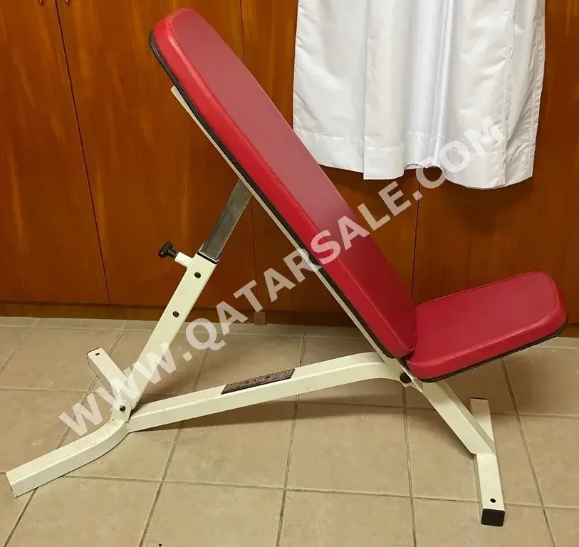 Gym Equipment Machines - Benches  - Red
