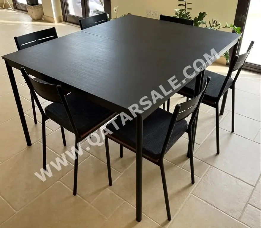 Dining Table with Chairs  - IKEA  - Black