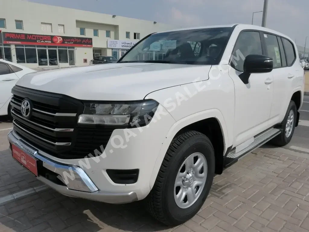 Toyota  Land Cruiser  GX  2023  Automatic  0 Km  6 Cylinder  Four Wheel Drive (4WD)  SUV  White  With Warranty