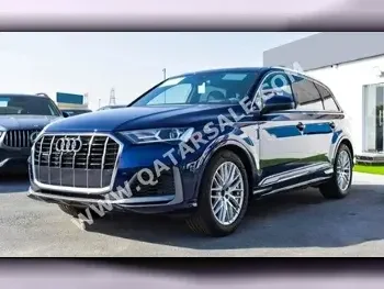 Audi  Q7  SUV 4x4  Blue  2022
