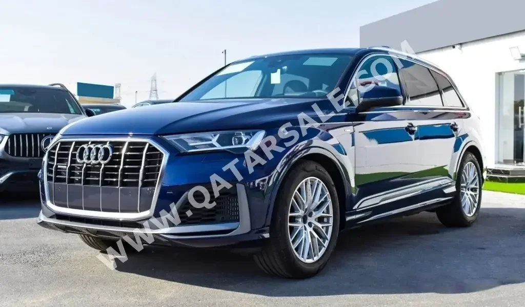 Audi  Q7  SUV 4x4  Blue  2022