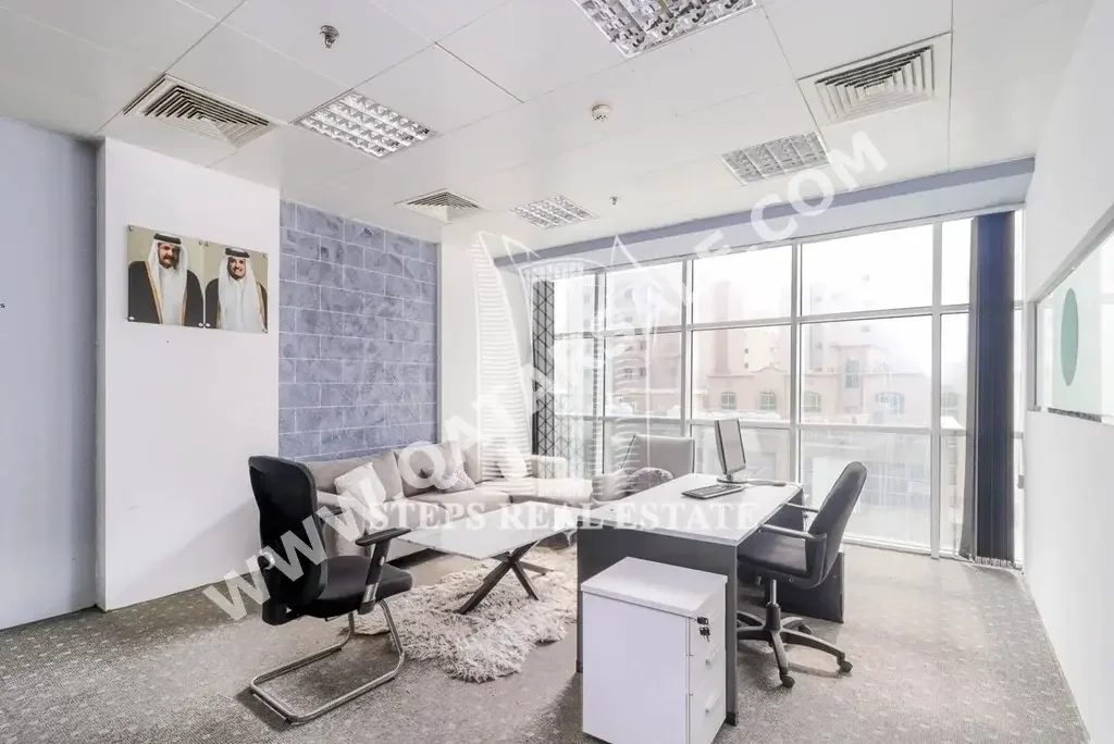 Commercial Offices - Fully Furnished  - Doha  - Al Muntazah