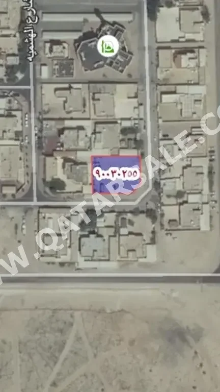 Lands For Sale in Al Wakrah  - Al Wakrah  -Area Size 1,208 Square Meter