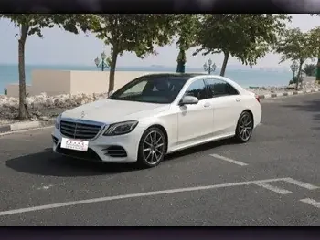 Mercedes-Benz  S-Class  450  2018  Automatic  68,100 Km  6 Cylinder  Rear Wheel Drive (RWD)  Sedan  White  With Warranty