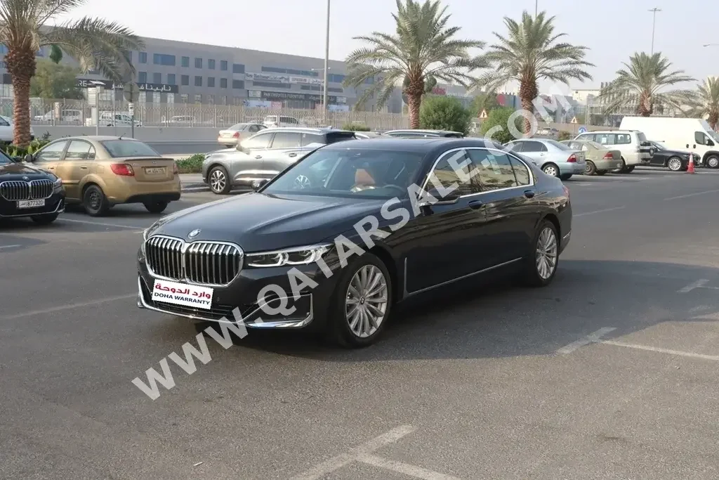 BMW  7-Series  730 Li  2022  Automatic  9,000 Km  4 Cylinder  Rear Wheel Drive (RWD)  Sedan  Black  With Warranty