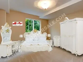 Bedroom Sets - 6 Pieces Set  - White