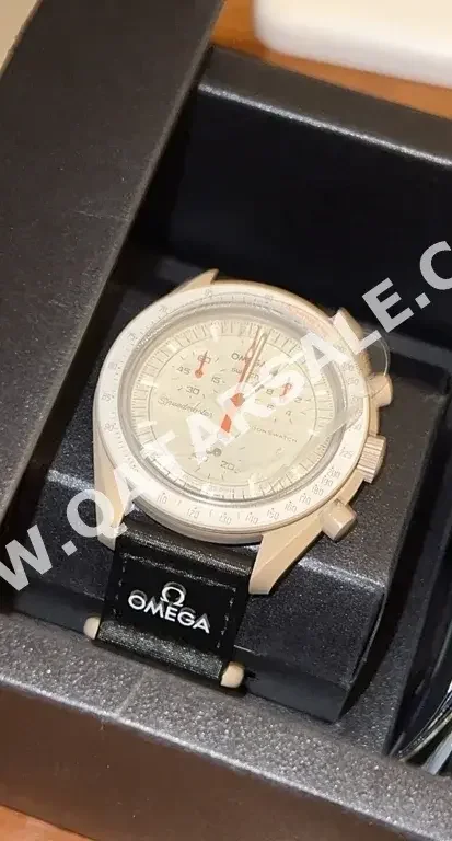 Watches - Omega  - Quartz Watch  - Beige  - Unisex Watches