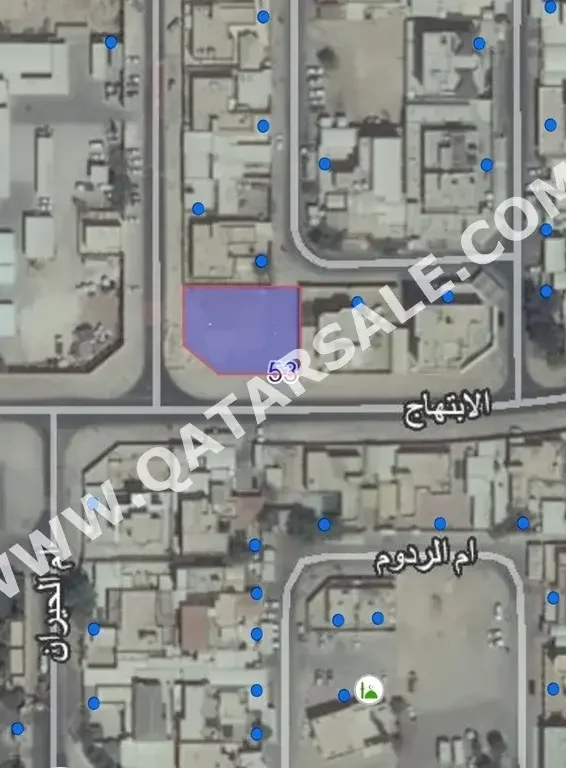 Lands For Sale in Al Rayyan  - New Al Rayan  -Area Size 1,140 Square Meter