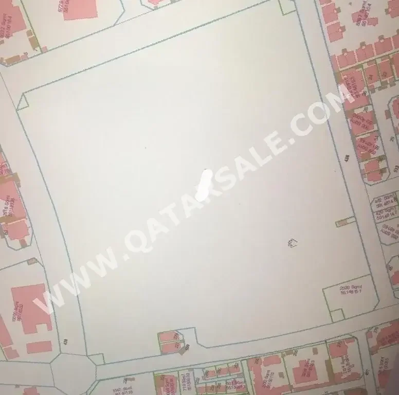 Lands For Sale in Doha  -Area Size 120,000 Square Meter