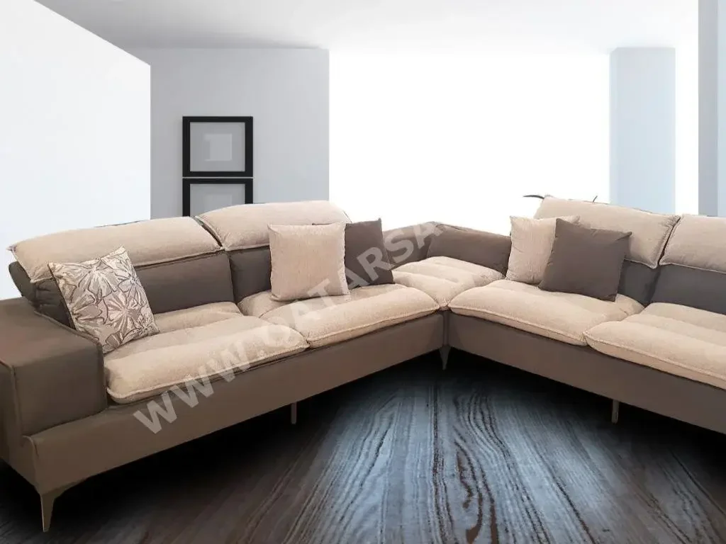 Sofas, Couches & Chairs Corner Sofas  - Fabric  - Gray