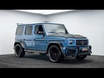 Mercedes-Benz  G-Class  63 AMG  2022  Automatic  1,879 Km  8 Cylinder  Four Wheel Drive (4WD)  SUV  Blue  With Warranty