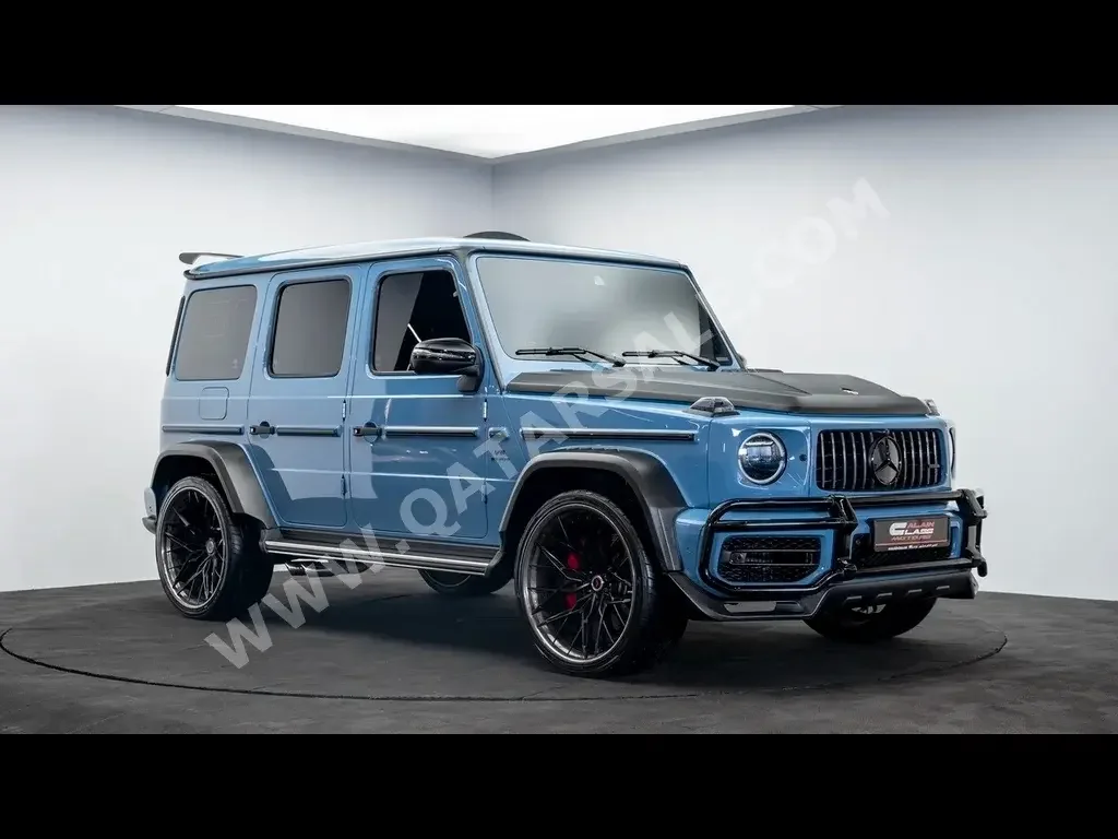 Mercedes-Benz  G-Class  63 AMG  2022  Automatic  1,879 Km  8 Cylinder  Four Wheel Drive (4WD)  SUV  Blue  With Warranty
