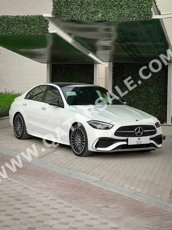 Mercedes-Benz  C200  Sport  White  2022