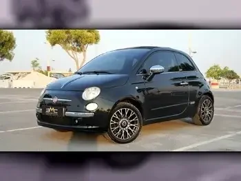 Fiat  500  Gucci  2012  Automatic  109,000 Km  4 Cylinder  Front Wheel Drive (FWD)  Convertible  Black  With Warranty