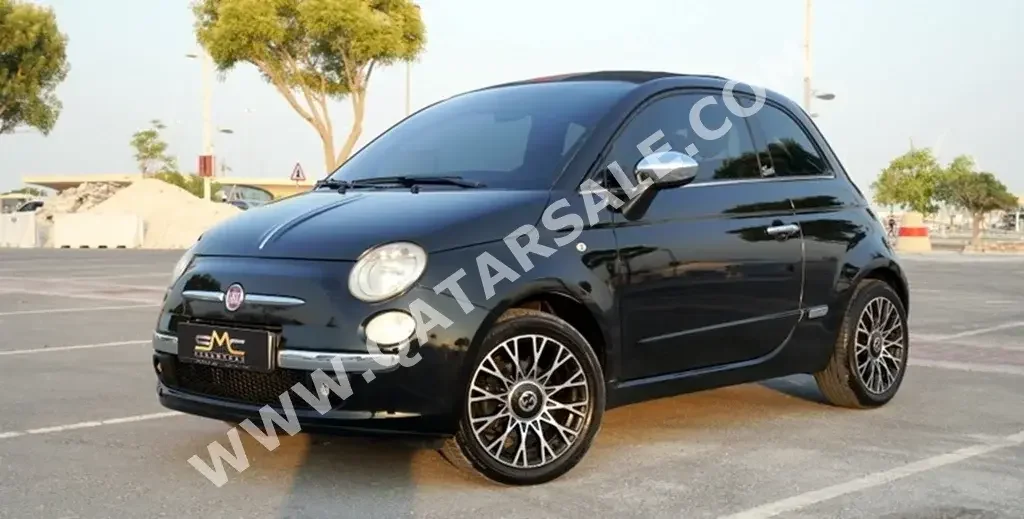 Fiat  500  Gucci  2012  Automatic  109,000 Km  4 Cylinder  Front Wheel Drive (FWD)  Convertible  Black  With Warranty